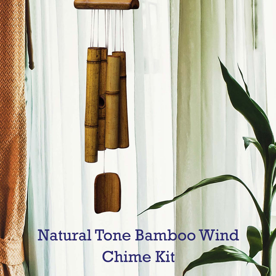 Stretch Magic® Bamboo Wind Chime Kit Natural Tone