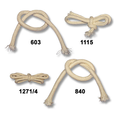 Wick Sample Pack, Cotton and Fiberglass Options, 3 Variety Types, Oil Lamp Wicks, Flat Cotton Wicks, Patio Torch Wicks