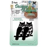 Macrame Metal Adornment Hook Kit, 2-Pack, 6 Animal Shapes (Butterfly, Owl, Dragonfly, and More), Wall Hangings, Plant Hangers, Dreamcatchers
