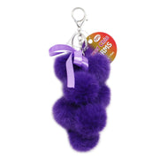 Sweet Chic Keychain Charms, 4 Designs (Grapes, Watermelon, Cherry, Ice Cream), Bag Tags, Gift Accessories, Kids Crafts