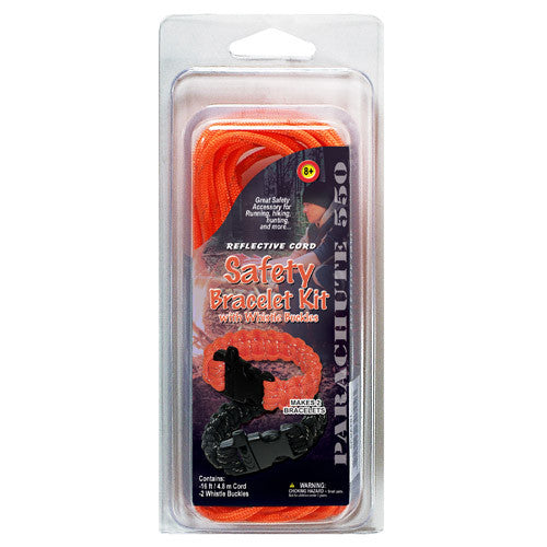 Parachute Cord Craft Reflective Bracelet Kit