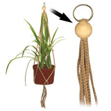 Macrame Plant Hanger 36 inch, Polypropylene Cord, 4 Color Options, Potted Plants, Indoor Decor, Boho Home Styling