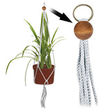 Macrame Plant Hanger 36 inch, Polypropylene Cord, 4 Color Options, Potted Plants, Indoor Decor, Boho Home Styling