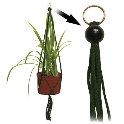 Macrame Plant Hanger 36 inch, Polypropylene Cord, 4 Color Options, Potted Plants, Indoor Decor, Boho Home Styling