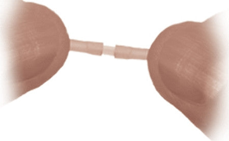 Pony Bead Lacing Connectors - 50 Connectors