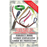 Parachute Cord Project Book 325 Handbook, Step-by-Step Knot Patterns, Bracelets, Keychains, Lanyards, Camp Crafts