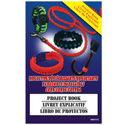 Parachute Cord Project Book Reflective, Paracord Bracelet Patterns, Pet Accessory Projects, Nylon Cord Crafts
