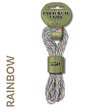 Paracord 550, 16ft Hank, Nylon, 50 Color Options, Survival Bracelets, Lanyards, Camp Crafts, Outdoor Projects