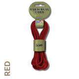 Paracord 550, 16ft Hank, Nylon, 50 Color Options, Survival Bracelets, Lanyards, Camp Crafts, Outdoor Projects