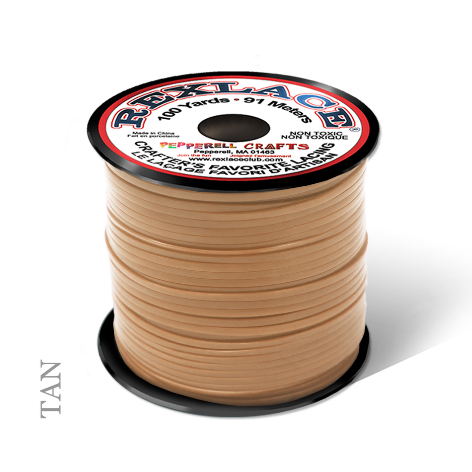 Rexlace Flat Plastic Lacing