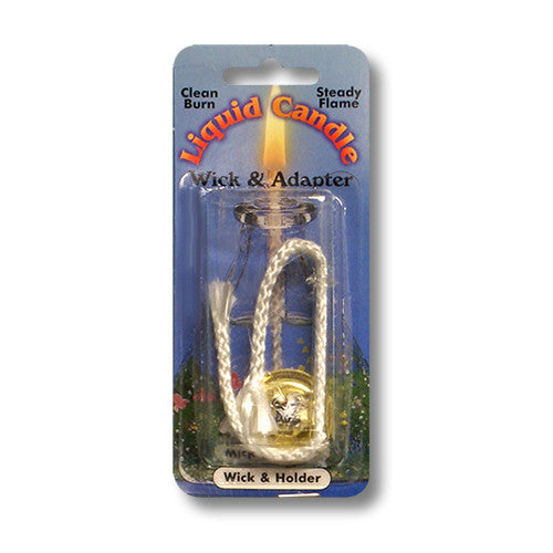Glass Wick Tube with Wick Packaged