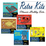 Retro Craft Kits, 5 Style Options, Dream Catchers, Pony Bead Geckos, Weaving Loom, Rexlace Gimp, Wood Crafts