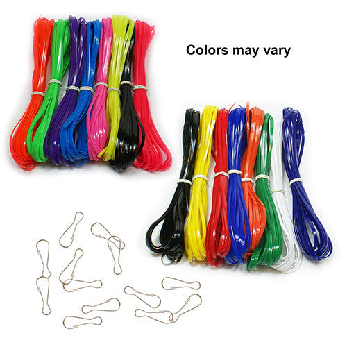 60 pc Rexlace Assortment Box with Snaps