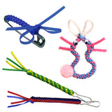 Rexlace Plastic Lacing Bulk Packs, 3 Color Assortments (Neon, Clear, Primary), Friendship Bracelets, Lanyards, Keychains