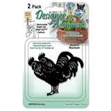Macrame Metal Adornment Hook Kit, 2-Pack, 6 Animal Shapes (Butterfly, Owl, Dragonfly, and More), Wall Hangings, Plant Hangers, Dreamcatchers