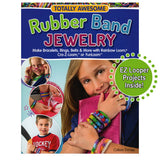 Totally Awesome Rubber Band Jewelry, Rubber Band Bracelet Projects, Kids Jewelry Making, Friendship Bracelet Patterns