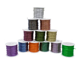 Shimmer Lace Plastic lacing, jewelry cord, beading cord, metallic thread center