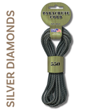 Paracord 550, 16ft Hank, Nylon, 50 Color Options, Survival Bracelets, Lanyards, Camp Crafts, Outdoor Projects