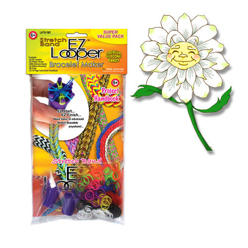 EZ Looper Bracelet Making Value Pack, Rubber Bands Included