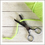 Pocket Scissors 13.3 cm, Metal Blade, Made in USA, Macrame Trimming, Paracord Projects, Craft Detail Work, Lanyard Prep