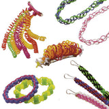 S'getti String Plastic Lacing, 50yd Spools, 24 Color Options, Friendship Bracelets, Lanyards, Kids Craft Projects