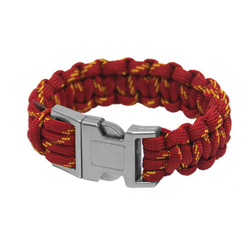 PCBUCK15S (15mm) Silver Paracord Buckles
