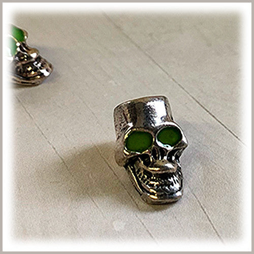 Vertical Skull Charm 3 Pack OS