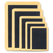 Genuine Slate Chalkboard with Wooden Frame, 5 Size Options (2x3" to 7x10"), Menu Boards, Table Signs, Kids Learning