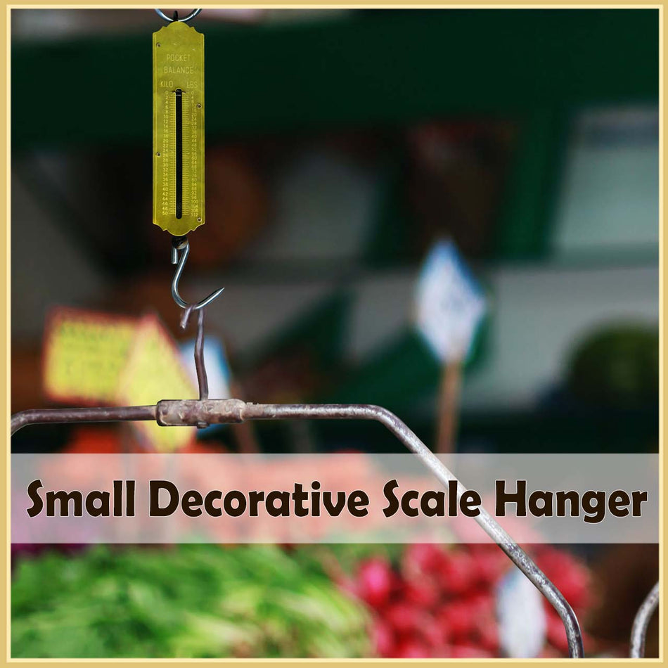 Small Decorative Scale Hanger OS