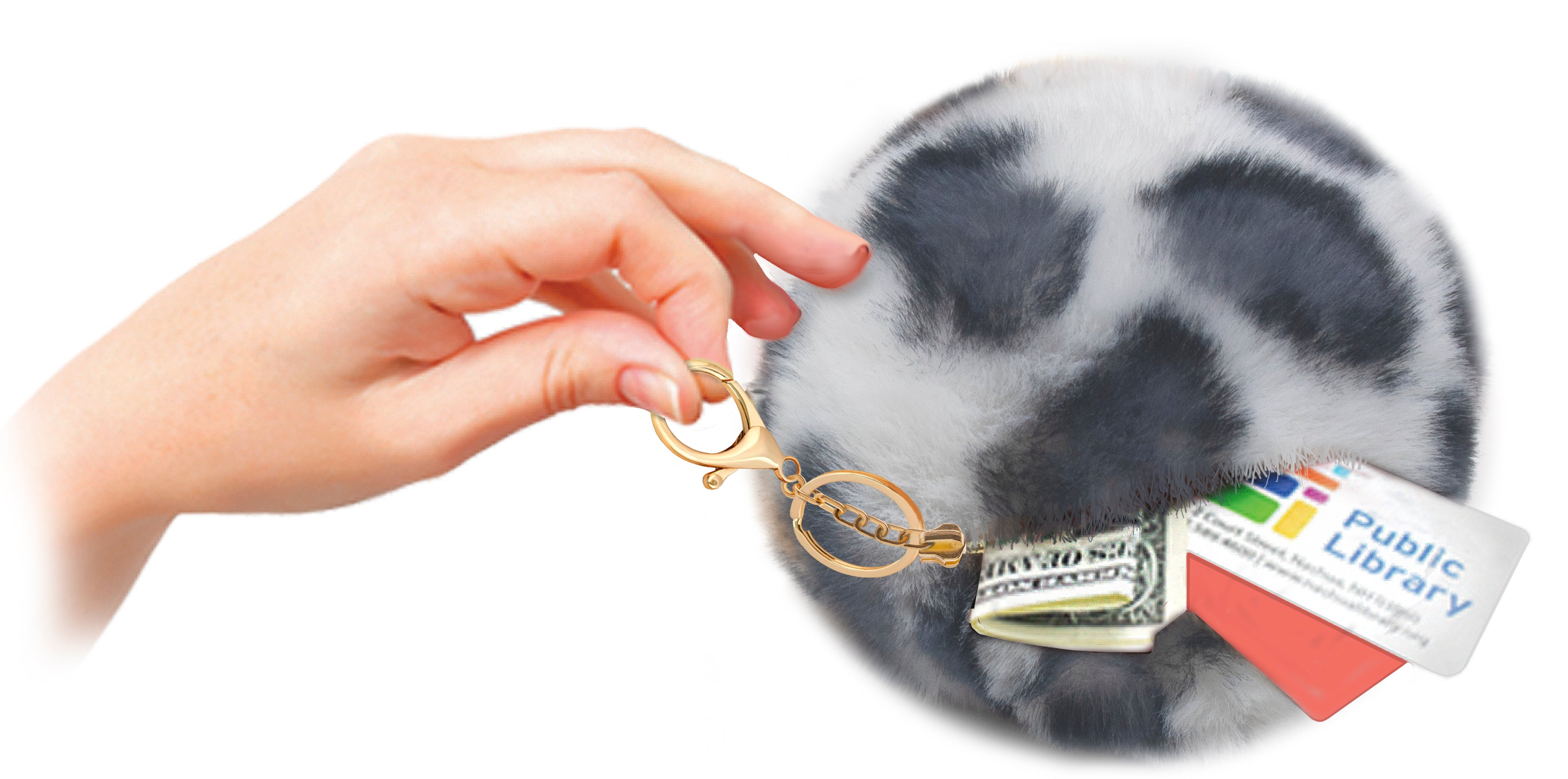 Zipper Faux Fur Poms – Pepperell Crafts