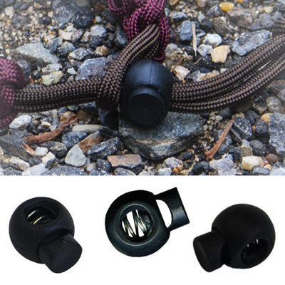Spring-Loaded Cord Locks, Plastic Toggle Closure, Lanyards, Paracord Projects, Survival Gear, Camp Accessories