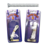 Fiberglass Lantern Wick, Round, Retail Packaged, 3 Size Options (1/16", 1/8", 3/16"), Oil Lamps, Kerosene Lanterns, Camping Lanterns