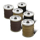 Su-Preme Waxed Cotton Jewelry Cord, 1mm or 2mm, 3 Color Options, Friendship Bracelets, Jewelry Making, Beading