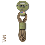 Paracord 550, 16ft Hank, Nylon, 50 Color Options, Survival Bracelets, Lanyards, Camp Crafts, Outdoor Projects
