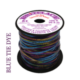 Britelace Tie-Dye Plastic Lacing, 4 Color Patterns, 100ft Spool, Friendship Bracelets, Lanyards, Craft Keychains