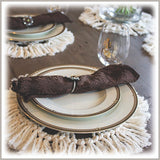Deluxe Macrame Craft Kits, Cotton Cord and Metal Ring Included, 3 Design Options, Plant Hangers, Wall Art, Dreamcatchers