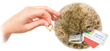 Faux Fur Pom-Poms with Zipper Pull, 6 Color Options, Keychains, Bag Charms, Hair Accessories