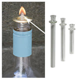 Thermal Glass Wick Tubes, 0.75 to 4 inch Lengths, Packs of 25–100, Wine Bottle Oil Lamps, Oil Lamp Making, DIY Candle Crafts