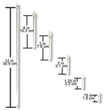 Thermal Glass Wick Tubes, 0.75 to 4 inch Lengths, Packs of 25–100, Wine Bottle Oil Lamps, Oil Lamp Making, DIY Candle Crafts