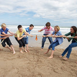 Tug of War Rope Kit, Natural Fiber, All Ages, Field Day Games, Camping Activities, Outdoor Team Sports
