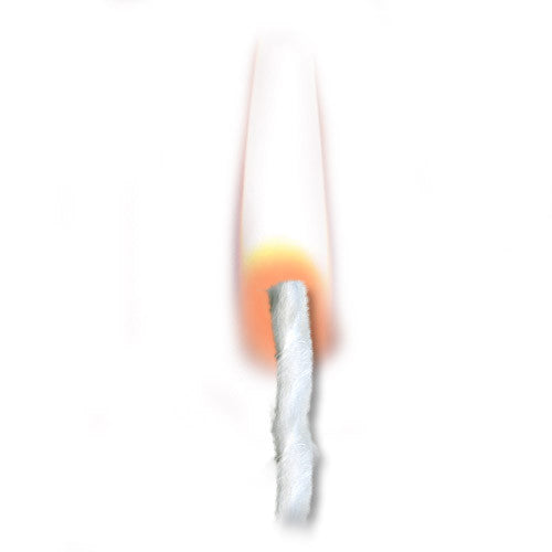 Unbraided Fiberglass Wick