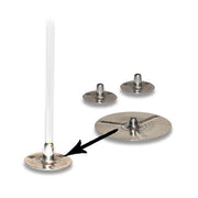 Candle Wick Tab Sustainers, Metal, 15mm or 20mm, 1000-Count, Soy Candles, Beeswax, DIY Candle Making