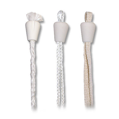 Ceramic Wick Holders with Pre-Installed Wicks, Packs of 25–100, Wine Bottle Oil Lamps, DIY Candle Making, Lamp Conversions