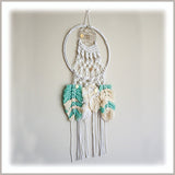 Deluxe Macrame Craft Kits, Cotton Cord and Metal Ring Included, 3 Design Options, Plant Hangers, Wall Art, Dreamcatchers