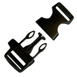 Signal Whistle Buckle, Plastic with Integrated Whistle, Paracord Survival Bracelets, Lanyards, Camping Safety