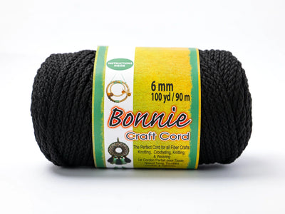 Bonnie Braid Macrame Cord 6mm, 100yd Spool, Braided Polypropylene, 43 Color Options, Wall Hangings, Plant Hangers, Home Decor