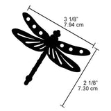 Macrame Metal Adornment Hook Kit, 2-Pack, 6 Animal Shapes (Butterfly, Owl, Dragonfly, and More), Wall Hangings, Plant Hangers, Dreamcatchers