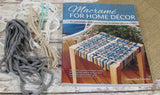 Macramé Book for Home Décor, Step-by-Step Projects for Wall Hangings, Plant Hangers, and Decorative Knots