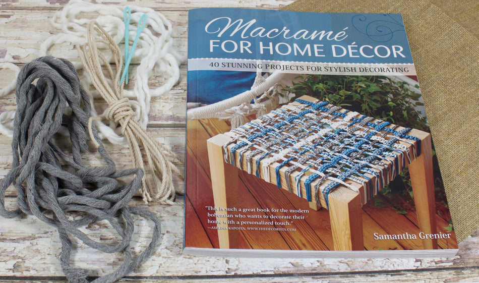 Macramé Book for Home Décor