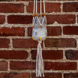 Macrame Mini Plant Hanger Kit, Cotton, Beginner-Friendly, Plant Hangers, Wall Decor, DIY Gifts